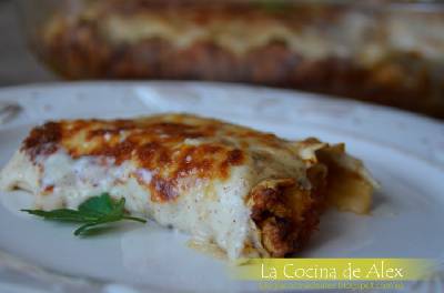 La Cocina De Alex: Canelones De Verdura Y Pavo