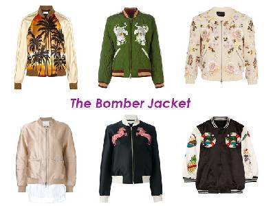 Rachel´s Fashion Room: The Bomber Jacket, la prenda estrella de la temporada primavera-verano