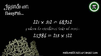 Te traigo una igualdad numérica... ¡palíndroma! De izquierda a derecha o al revés, da igual... ¡Se sigue cumpliendo!