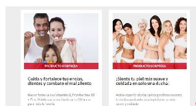 Resultados de probar productos: Smilebox para pedir en Septiembre con Unilever