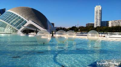 Waterballs: Ciudad de las Ciencias de Valencia
