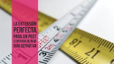 La extensión perfecta para un artículo, optimiza tus palabras!