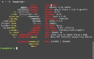 Informacion de nuestro sistema siempre a la vista con Screenfetch en Ubuntu | El blog de Liher