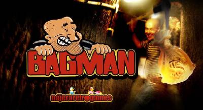 Review del juego Bagman. La recreativa arcade del ladrón y las carretillas