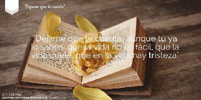 Poemas míos, tuyos y nuestros: Déjame que te cuente