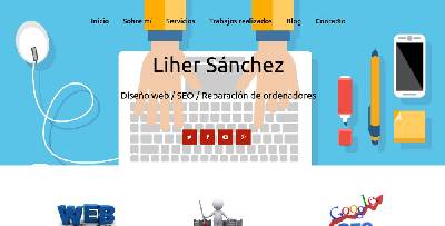 Ya esta mi página publicada, mis dudas | El blog de Liher