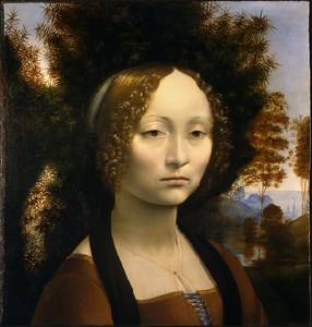 Artycultura : Ginebra De Benci: La Otra "gioconda" De Leonardo Da Vinci