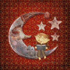 Desván, retales de palabras.: EL POETA Y LA LUNA.