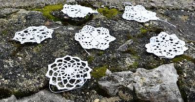 Apliques de ganchillo o crochet