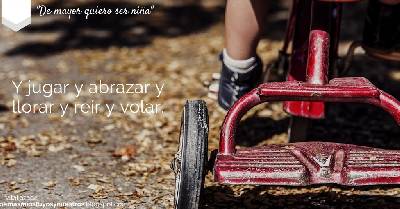 Poemas míos, tuyos y nuestros: De mayor quiero ser niña