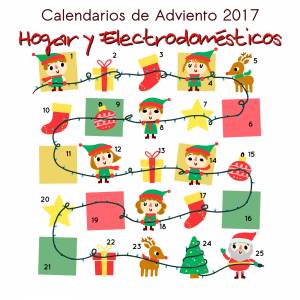 Calendarios de Adviento 2017: Hogar y electrodomésticos (consigue muchos regalos)