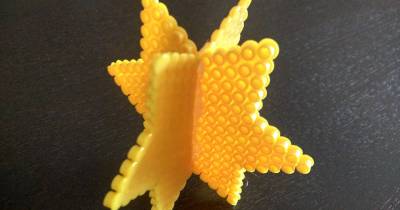 Creativo Y Original: Estrella Hamma En 3D