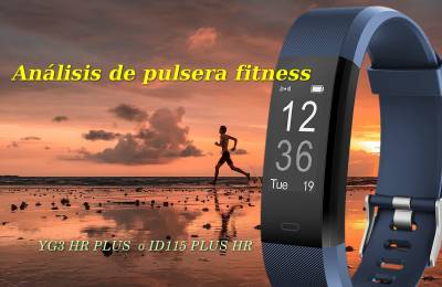 Probamos la pulsera de actividad YG3 Plus HR o ID115 HR PLUS. Monitoriza tu día a día y tu pulso cardíaco - Thinkeando