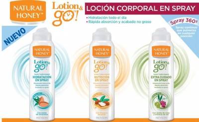 Prueba Gratis la Nueva Loción Corporal en Spray de Natural Honey - Thinkeando