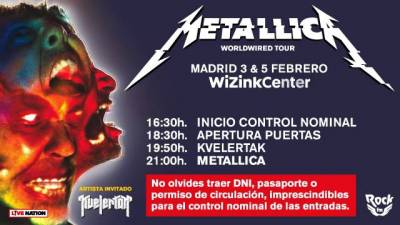 Metallica demuestra en Madrid su poderío en directo