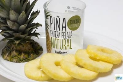 Piña pelada de Sanflavino - Productos Alicantinos
