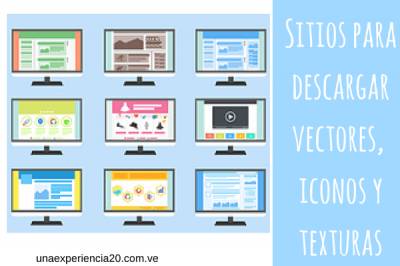 16 páginas para descargar vectores, iconos y texturas [Actualizado]