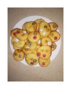 Cositas de Patri: Galletas de mantequilla con Lacasitos
