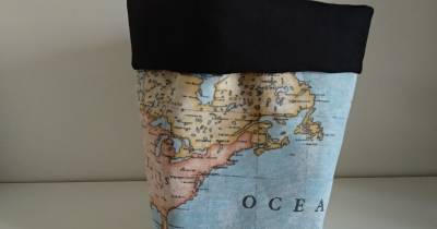 Creativo Y Original: Bolsa Fácil De Tela