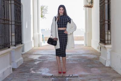 Ckeckered Ensemble Outfit - El Rincón de Rachel