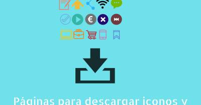 25 páginas para descargar iconos y vectores gratuitos y de pago | Una experiencia 2. 0