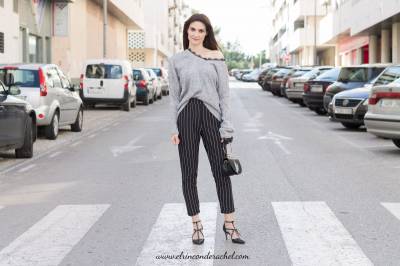 Lace V-Neck Sweater Outfit - El Rincón de Rachel
