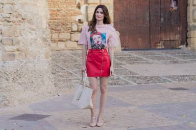Pearls & Tulle T-Shirt Outfit - El Rincón de Rachel