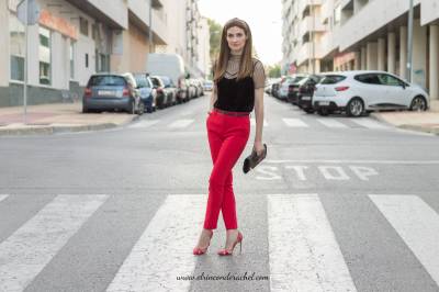 Velvet & Mesh Top Outfit - El Rincón de Rachel