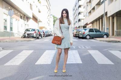 Floral Print Dress Transitional Outfit - El Rincón de Rachel