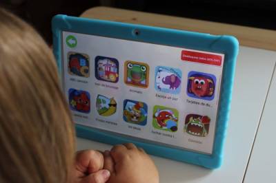 Una tablet para niños con control parental