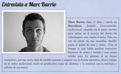Entrevista a Marc Barrio