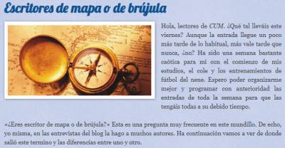 Escritores de mapa o de brújula