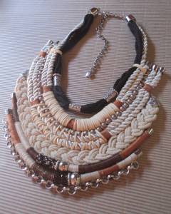 Tutorial de Artesania: Collar XXL