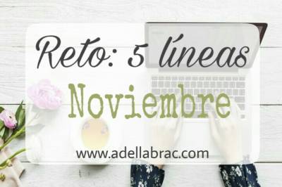 Reto | 5 líneas noviembre 2019
