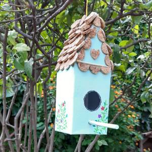 Tutorial de Artesania: Casitas y comederos para pájaros