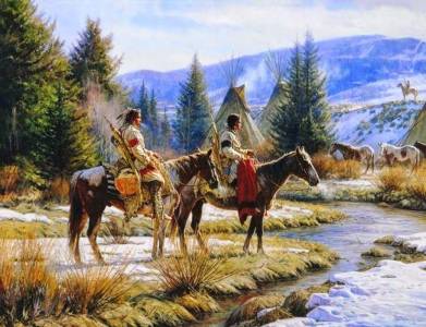 Los Guerreros Del Arco Iris. Leyenda De Los Indios Cree