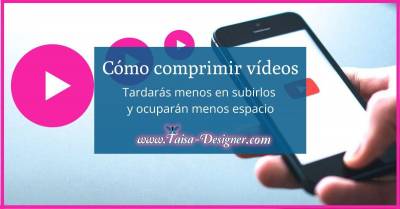 Cómo comprimir vídeos para subir a internet