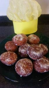 Donas rellenas caseras - Cocina divertida - Mochila de Eric
