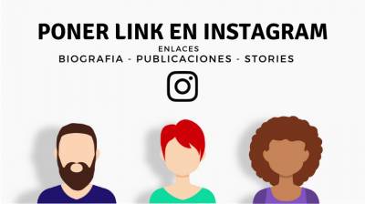 ¿Cómo poner un link en instagram?