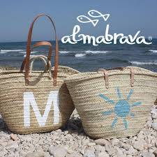 Capazos de playa personalizados