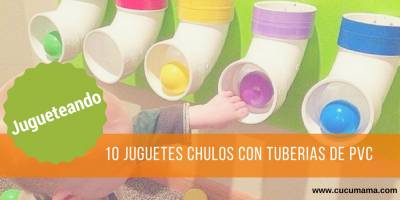 10 ideas con tuberías de PVC. Juguetes creativos para los más peques