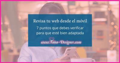 7 puntos de tu web que debes revisar en el móvil