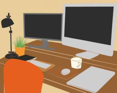 Los escritores freelancer deberían usar dos monitores de ordenador