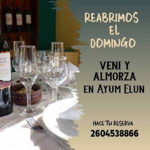 Ayum Elun: Almorzar En Contacto Directo Con La Naturaleza