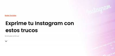 Exprime tu Instagram con estos trucos