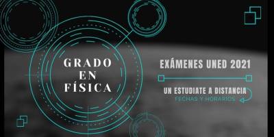 Fechas de examen del Grado en Física de la UNED