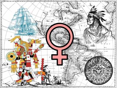 la indigena precolombina y el descubrimiento