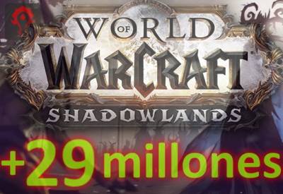 La expansión Shadowlands de World of Warcraft eleva sus jugadores hasta casi 30 millones