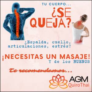¿Dolor de espalda, cuello? ¡Necesitas un buen masaje! Te recomiendo AGMQuiroThai