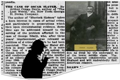 Arthur Conan Doyle, de las páginas de Sherlock Holmes a resolver un crimen real